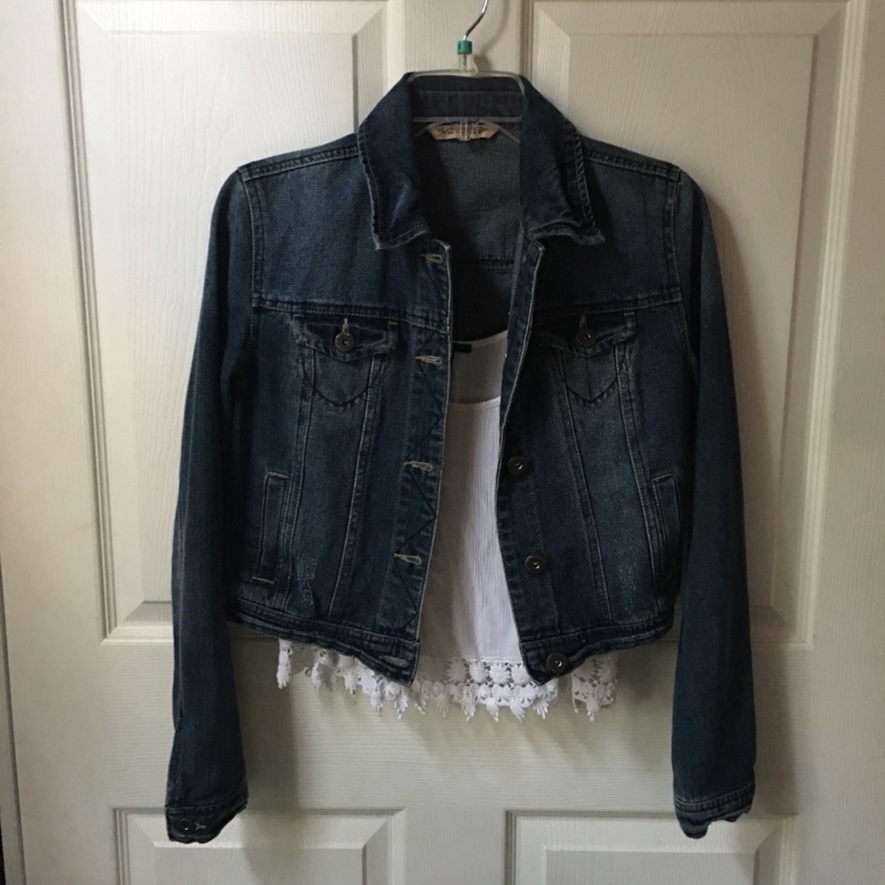 Highway Jeans Denim/distress jacket (blue)